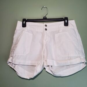 CONVERSE One Star- White shorts- Women- Size 6